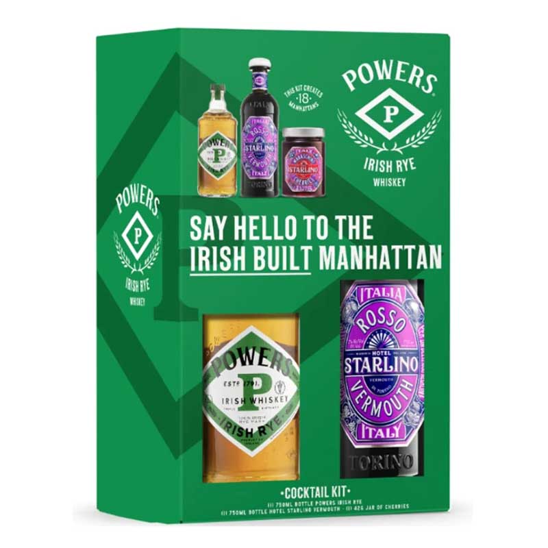 Powers Irish Rye x Hotel Starlino Cocktail Kit - ForWhiskeyLovers.com