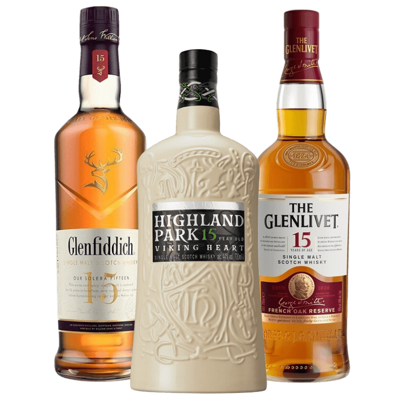 Premium Fifteen Year Old Scotch Bundle - ForWhiskeyLovers.com
