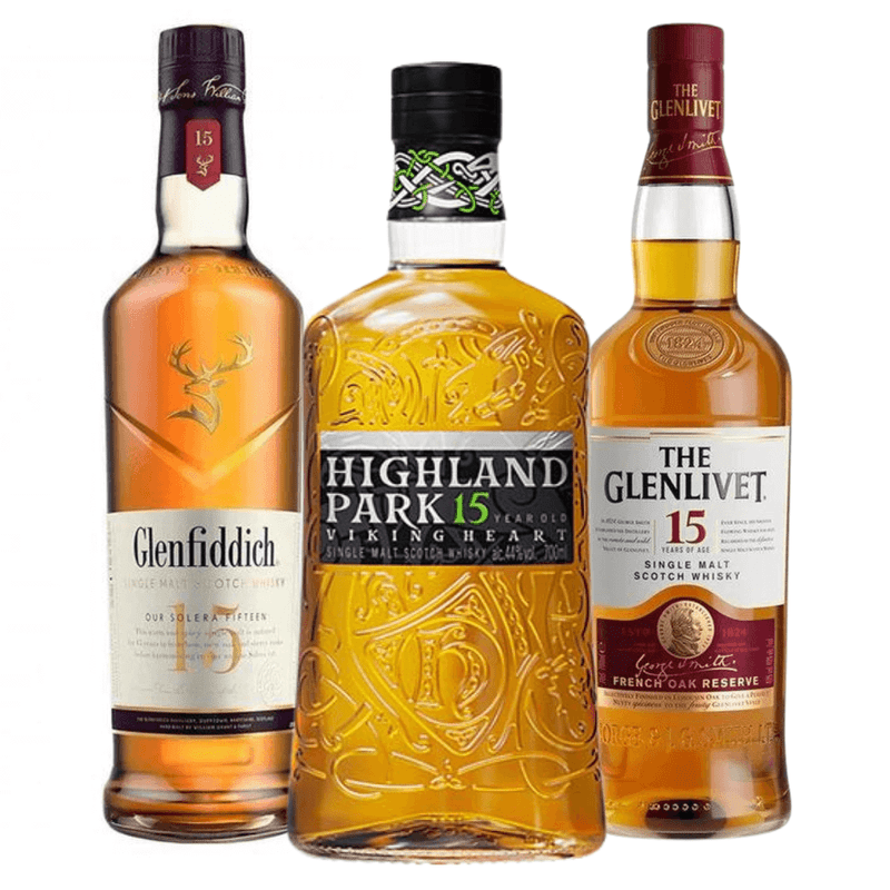 Premium Fifteen Year Old Scotch Bundle - ForWhiskeyLovers.com