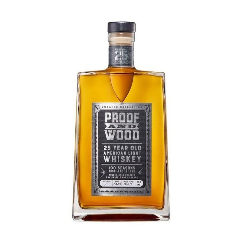 Proof & Wood '100 Seasons' 25 Year Old 2021 American Light Whiskey - ForWhiskeyLovers.com