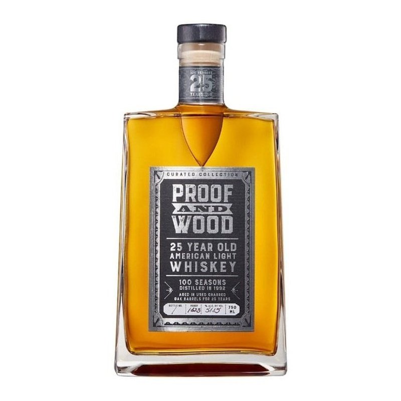 Proof & Wood '100 Seasons' 25 Year Old 2021 American Light Whiskey - ForWhiskeyLovers.com