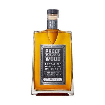 Proof & Wood 100 Seasons 25 Year Old American Light Whiskey - ForWhiskeyLovers.com