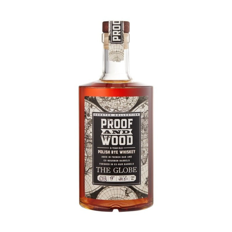 Proof and Wood The Globe 8 Year Old Polish Rye Whiskey 750mL - ForWhiskeyLovers.com