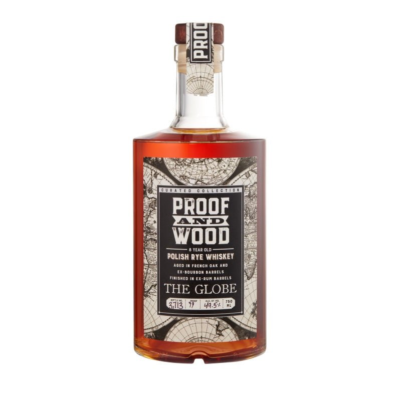 Proof and Wood The Globe 8 Year Old Polish Rye Whiskey 750mL - ForWhiskeyLovers.com