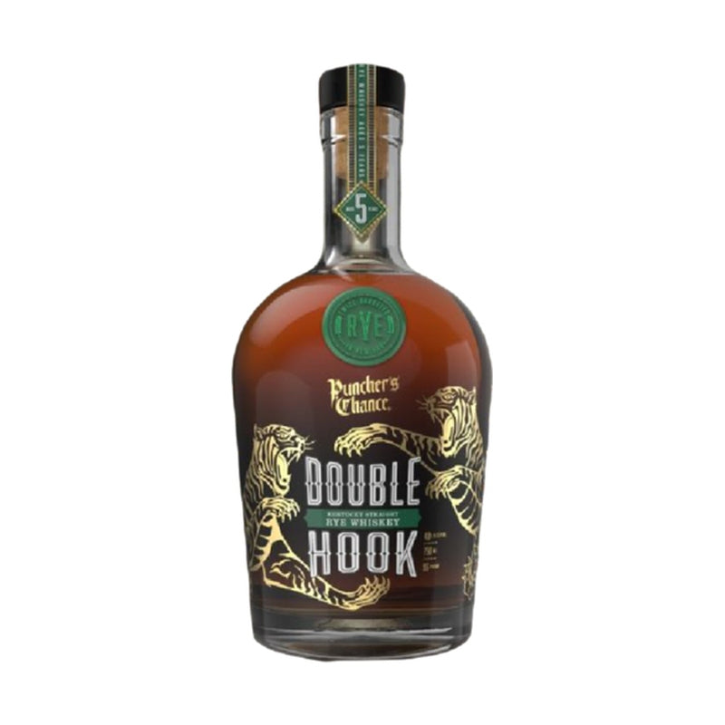 Puncher's Chance Straight Rye Whiskey Double Hook 5 Year 96 - ForWhiskeyLovers.com