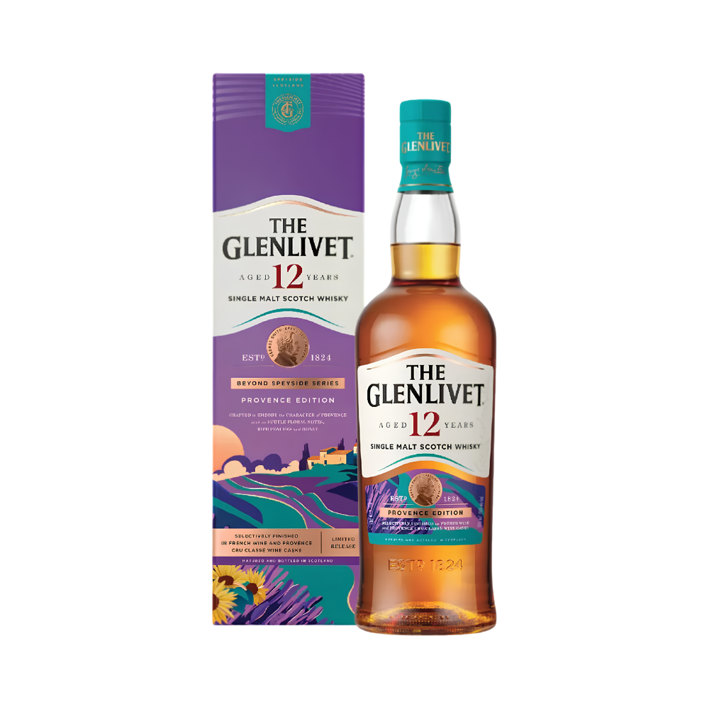 The Glenlivet Provence Edition 12 Year Old Single Malt Scotch Whisky - LoveScotch.com