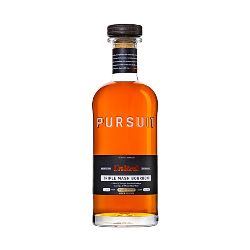 Pursuit United Barrel Proof Triple Mash Bourbon - ForWhiskeyLovers.com