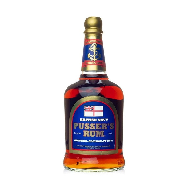 Pusser's British Navy 'Blue Label' Original Rum - ForWhiskeyLovers.com