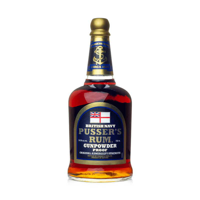 Pusser's British Navy Gunpowder Proof Rum - ForWhiskeyLovers.com