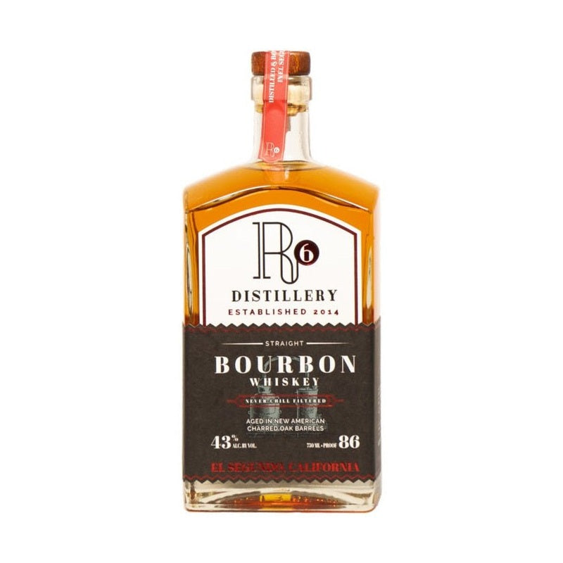 R6 Distillery Straight Bourbon Whiskey - ForWhiskeyLovers.com