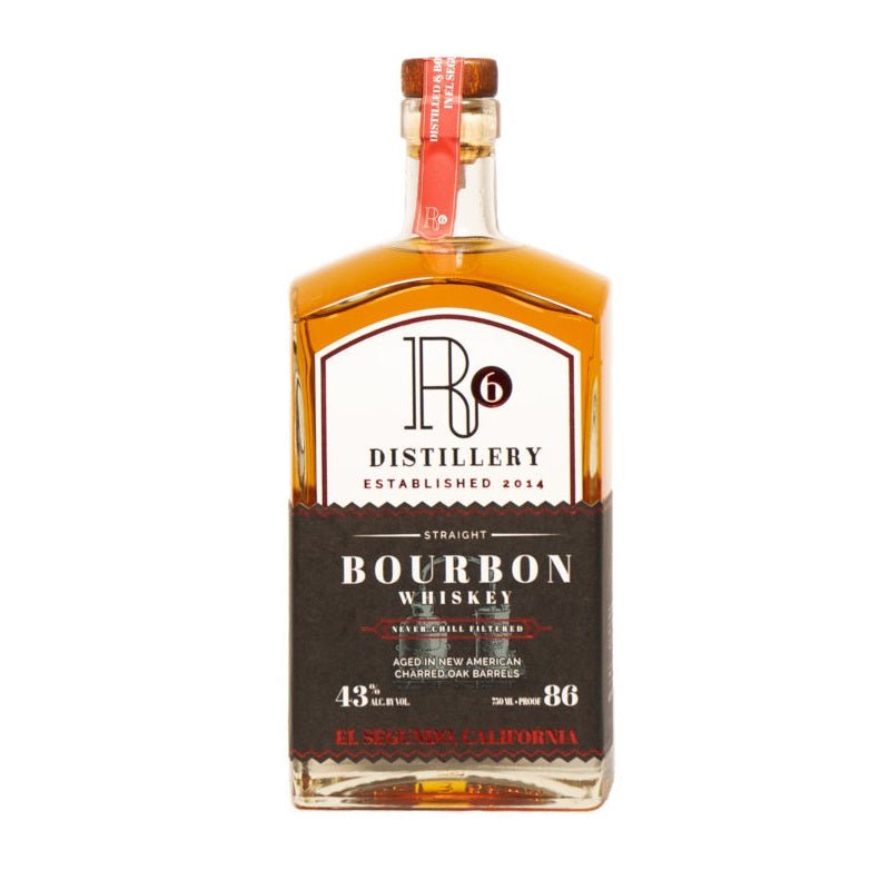 R6 Distillery Straight Bourbon Whiskey - ForWhiskeyLovers.com