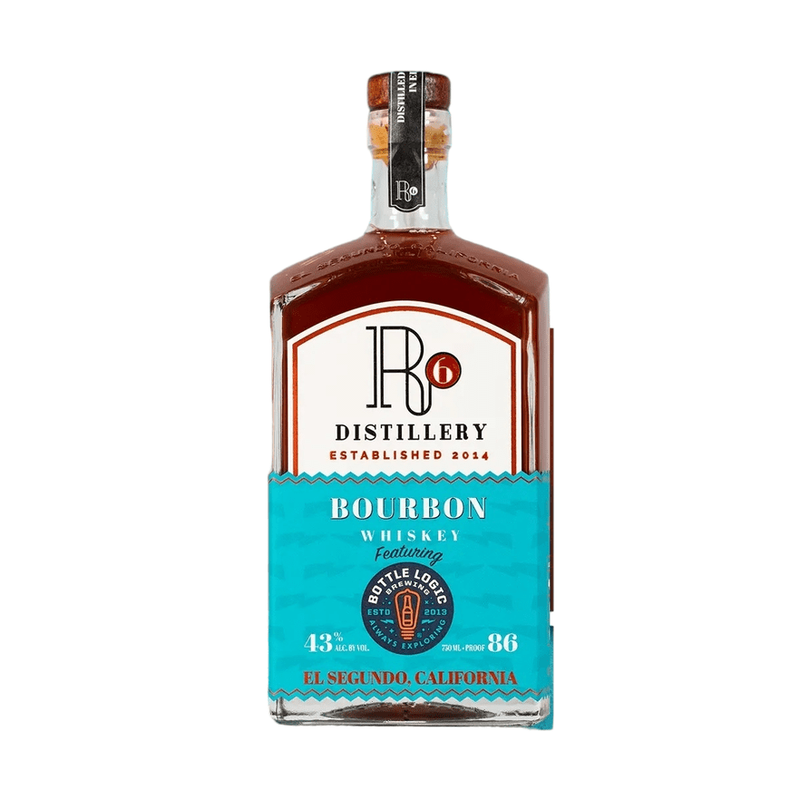 R6 Distillery feat. Bottle Logic Brewing Bourbon Whiskey - ForWhiskeyLovers.com