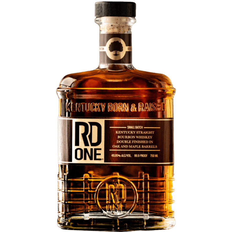 RD One Small Batch Kentucky Straight Bourbon Whiskey Double Finished in Oak and Maple Barrels - ForWhiskeyLovers.com