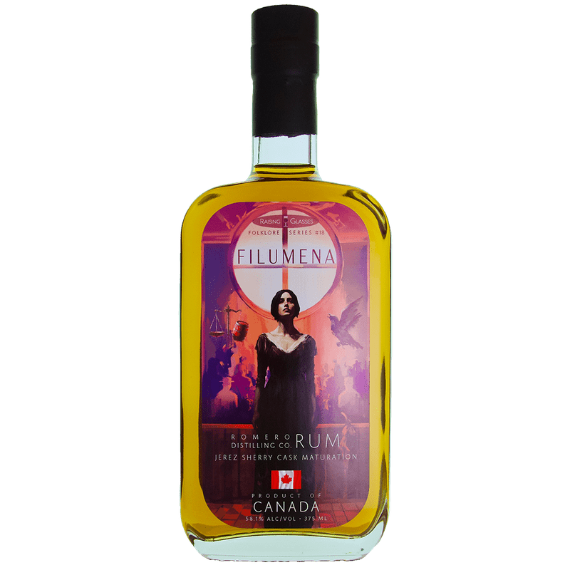 Raising Glasses Filumena 3 Year Old Canadian Single Cask Rum - ForWhiskeyLovers.com