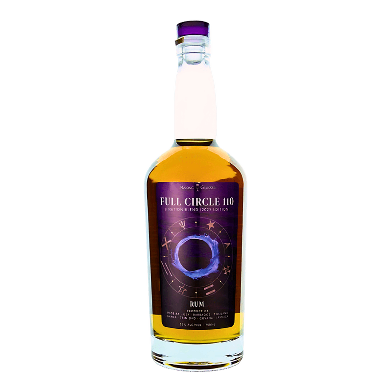 Raising Glasses Full Circle 110 – 8 Nation Blend Rum - ForWhiskeyLovers.com
