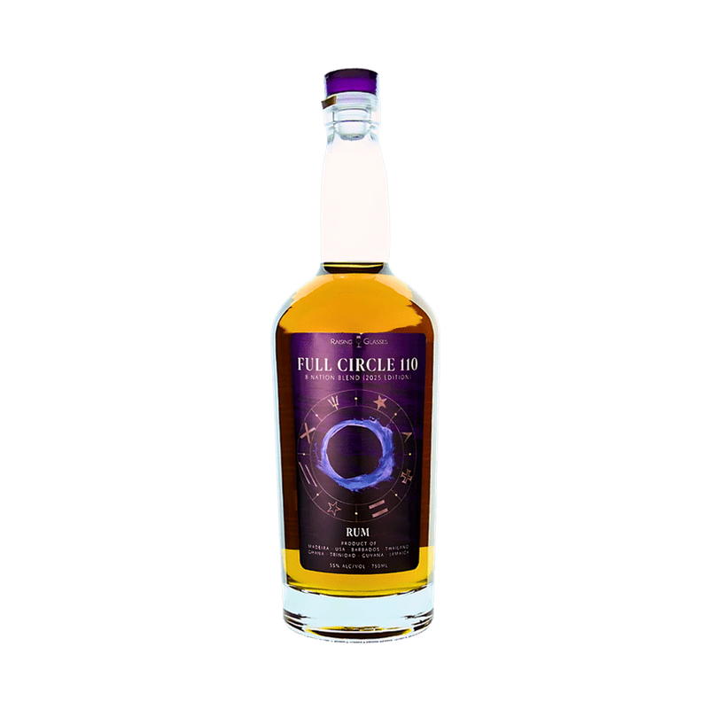 Raising Glasses Full Circle 110 – 8 Nation Blend Rum - ForWhiskeyLovers.com