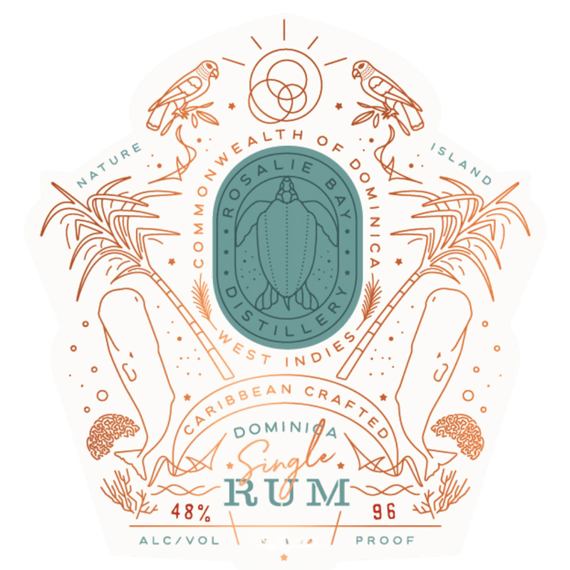 Raising Glasses Rum Rosalie Bay Dominican Small Batch 375ml - ForWhiskeyLovers.com