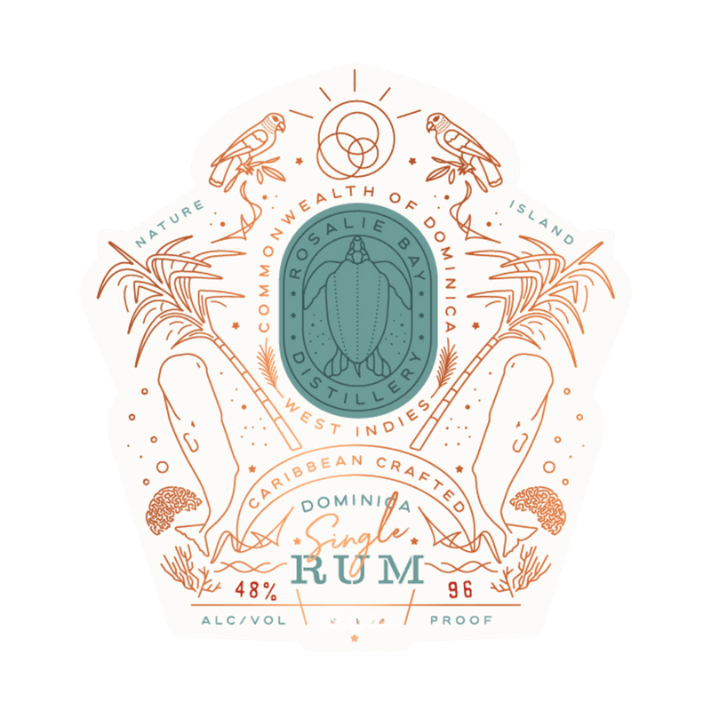 Raising Glasses Rum Rosalie Bay Dominican Small Batch 375ml - ForWhiskeyLovers.com