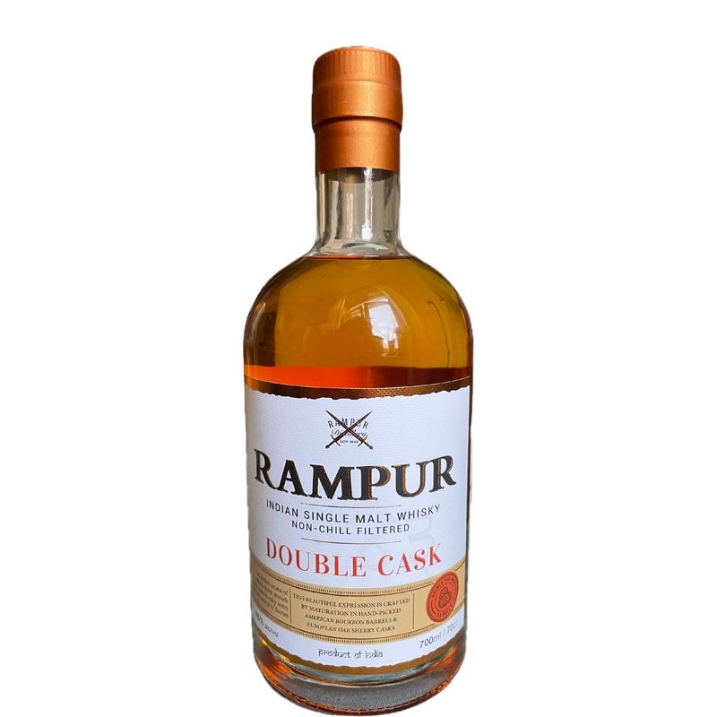Rampur Double Cask Single Malt Whisky 750ml - ForWhiskeyLovers.com