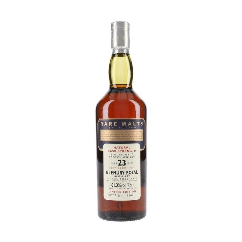 Rare Malts Selection Glenury Royal 23 Year Old Distilled 1971 Natural Cask Strength Single Malt Scotch Whisky - ForWhiskeyLovers.com