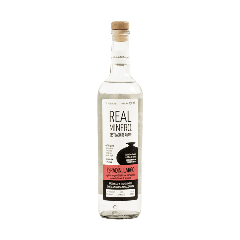 Real Minero Espad¡n - Largo Mezcal Artesanal - ForWhiskeyLovers.com