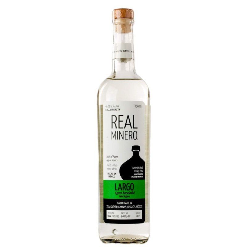 Real Minero Largo 'Agave Karwinskii Still Strength' Wild Agave Mezcal - ForWhiskeyLovers.com