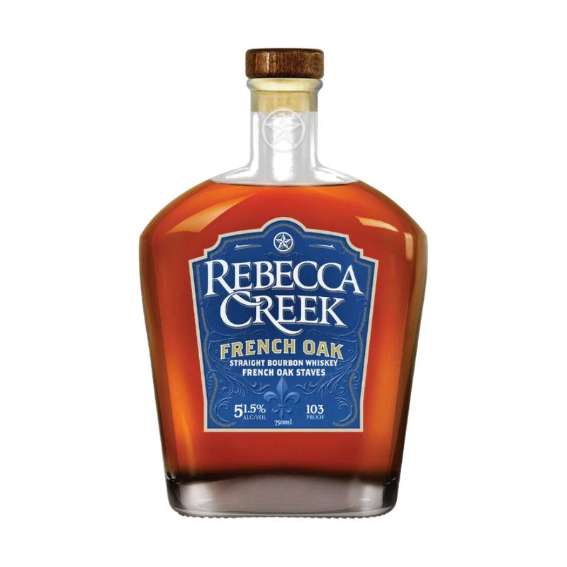 Rebecca Creek French Oak Finished Straight Bourbon Whiskey - ForWhiskeyLovers.com