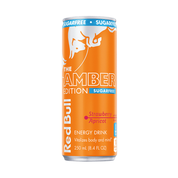 Red Bull Amber Edition Strawberry-Apricot Energy Drink 250ml - ForWhiskeyLovers.com
