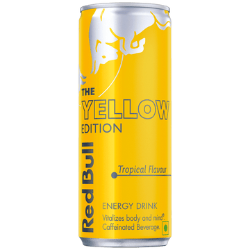 Red Bull Yellow Edition Tropical Energy Drink 250ml - ForWhiskeyLovers.com