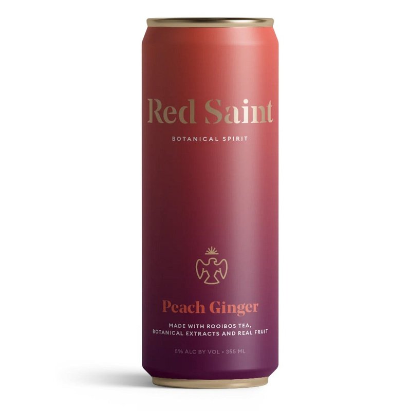 Red Saint Peach Ginger Botanical Spirit 4-Pack - ForWhiskeyLovers.com