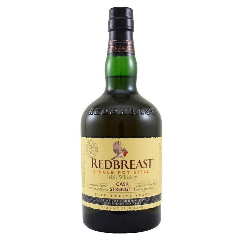 Redbreast 12 Year Old Cask Strength Single Pot Still Irish Whiskey - ForWhiskeyLovers.com