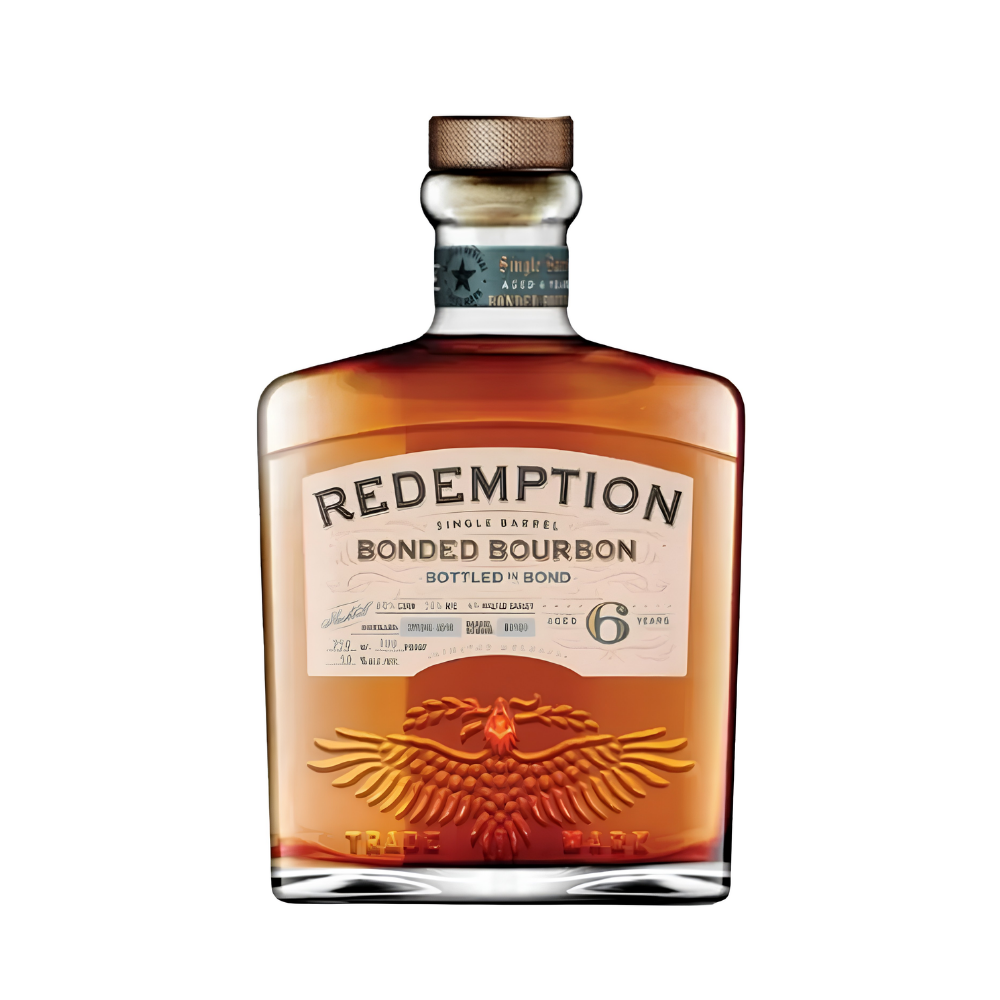 Redemption 6 Year Bottled In Bond Single Barrel Bourbon - ForWhiskeyLovers.com