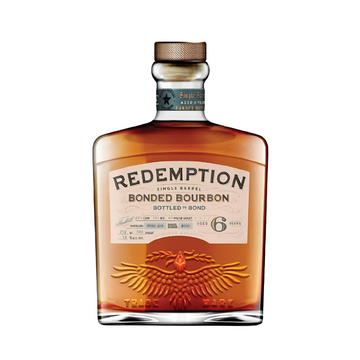 Redemption 6 Year Bottled In Bond Single Barrel Bourbon - ForWhiskeyLovers.com
