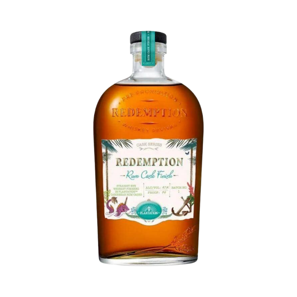 Redemption Rum Cask Finish Straight Rye Whiskey - ForWhiskeyLovers.com