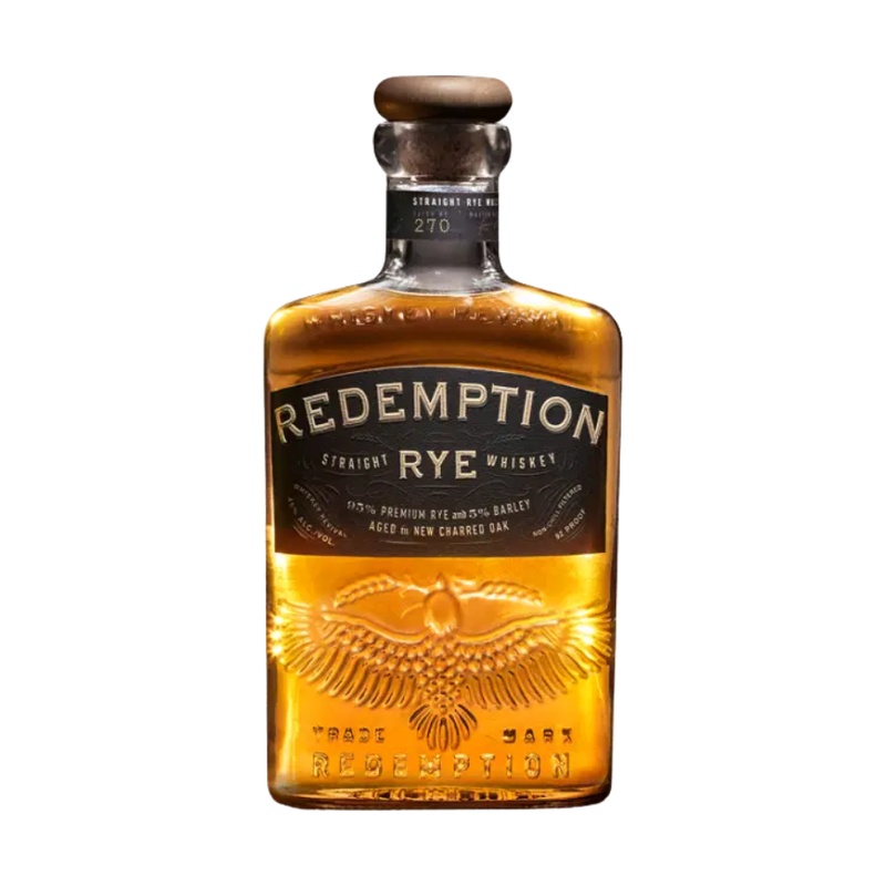 Redemption Rye Straight Rye Whiskey - ForWhiskeyLovers.com