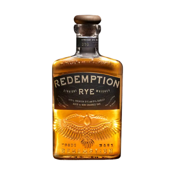 Redemption Rye Straight Rye Whiskey - ForWhiskeyLovers.com