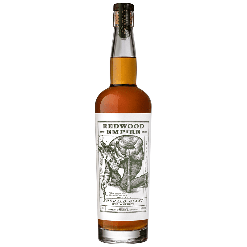 Redwood Empire Emerald Giant Rye Whiskey 750mL - ForWhiskeyLovers.com