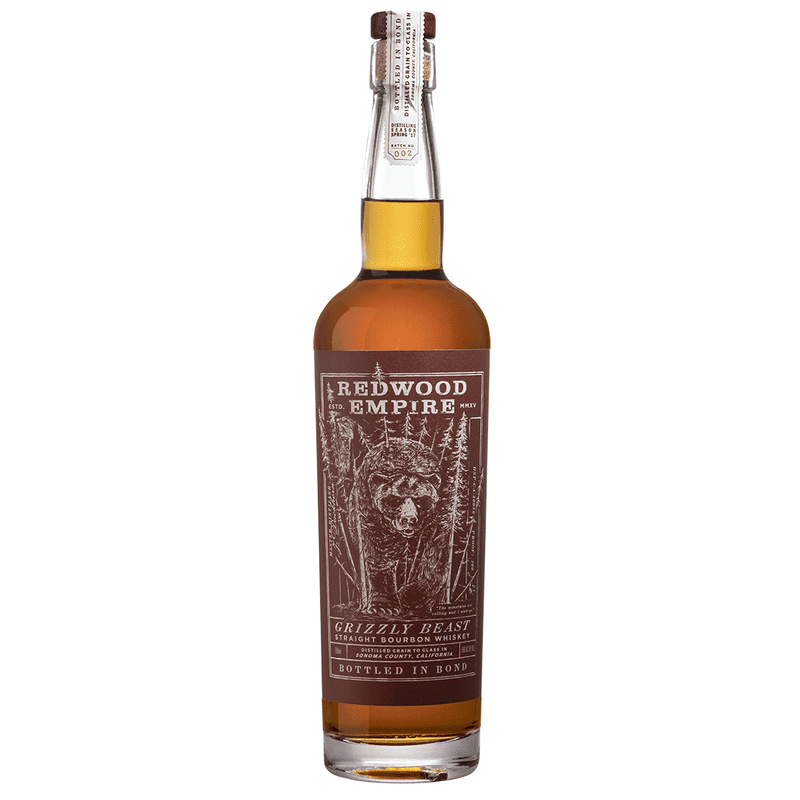 Redwood Empire 'Grizzly Beast' Bottled In Bond Straight Bourbon Whiskey - ForWhiskeyLovers.com