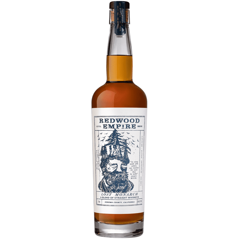 Redwood Empire Lost Monarch Blended Straight Whiskey 750mL - ForWhiskeyLovers.com