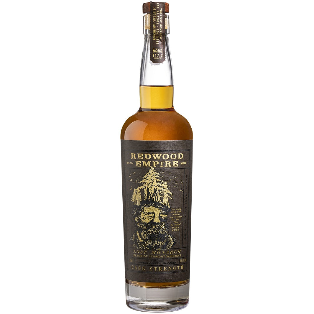 Redwood Empire Lost Monarch Cask Strength Blend of Straight Whiskeys 750ml - ForWhiskeyLovers.com