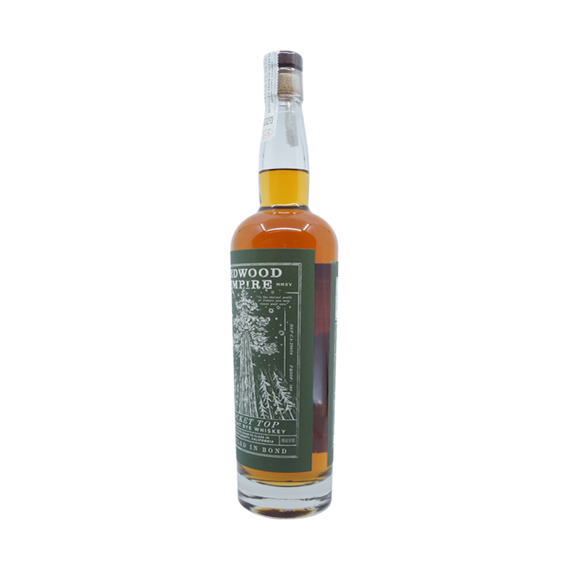 Redwood Empire 'Rocket Top' Bottled in Bond Straight Rye Whiskey - ForWhiskeyLovers.com