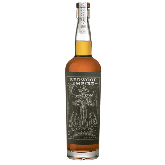 Redwood Empire 'Rocket Top' Bottled in Bond Straight Rye Whiskey - ForWhiskeyLovers.com