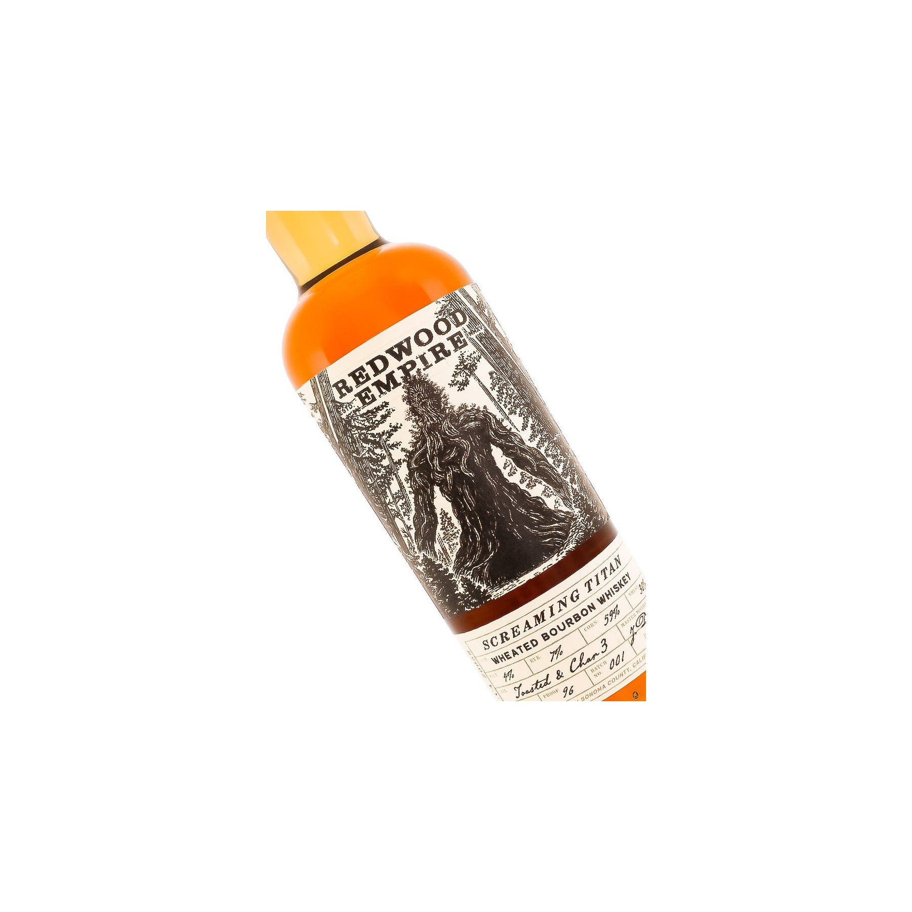 Redwood Empire Screaming Titan Wheated Bourbon Whiskey 750ml - ForWhiskeyLovers.com