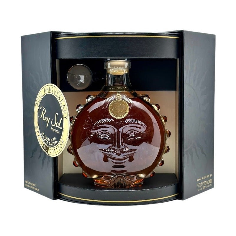 Rey Sol Hand Selected Single Barrel Extra Anejo Tequila - ForWhiskeyLovers.com