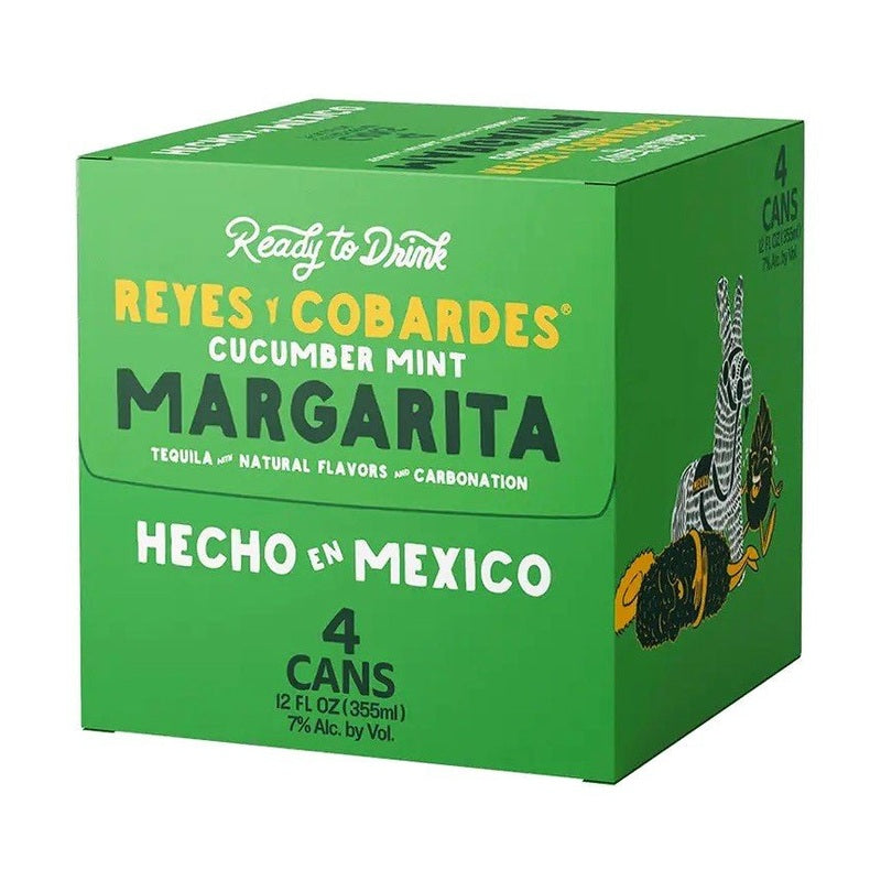 Reyes y Cobardes Cucumber Mint Margarita 4-Pack - ForWhiskeyLovers.com