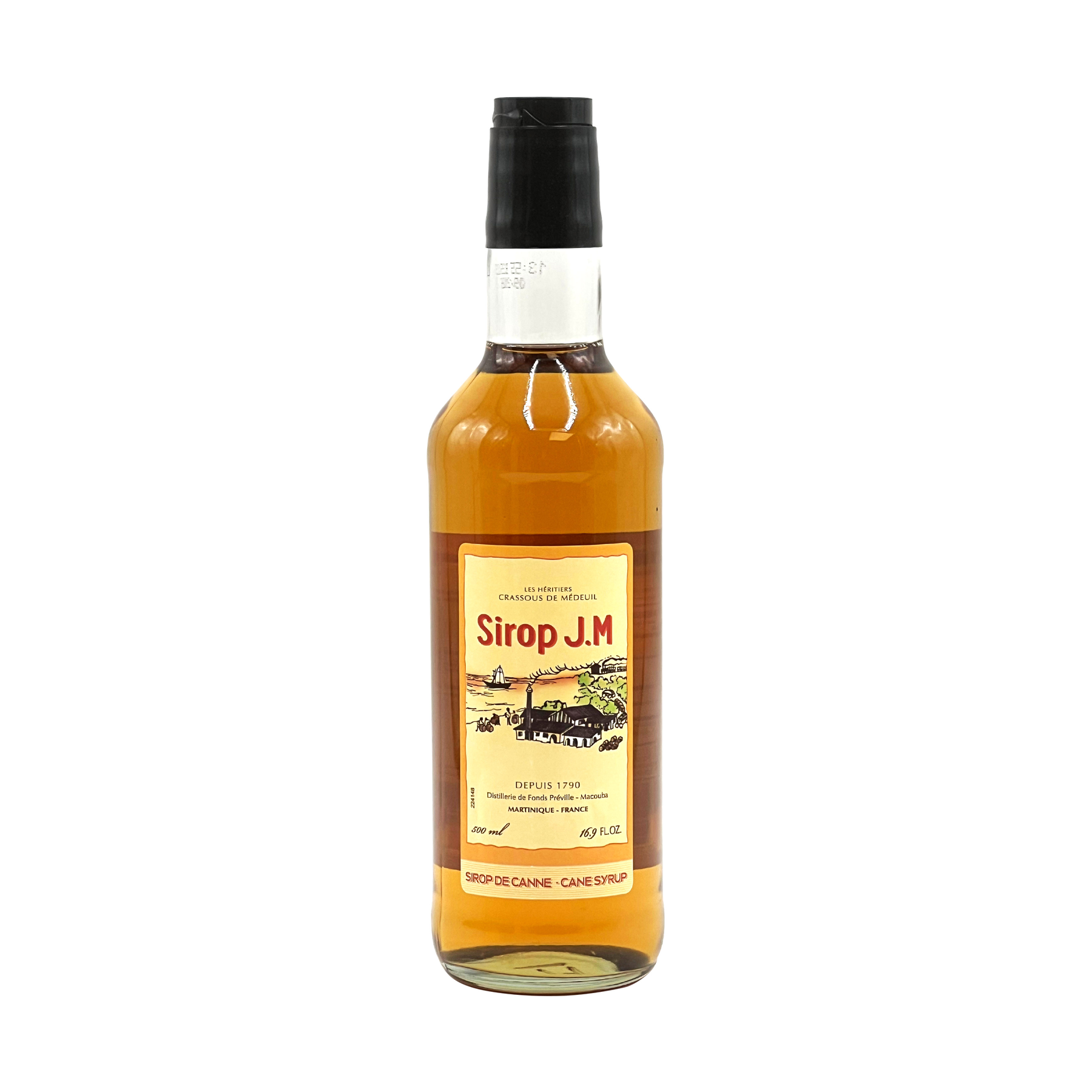 Rhum J.M Sirop de Canne Cane Syrup 500ml - ForWhiskeyLovers.com