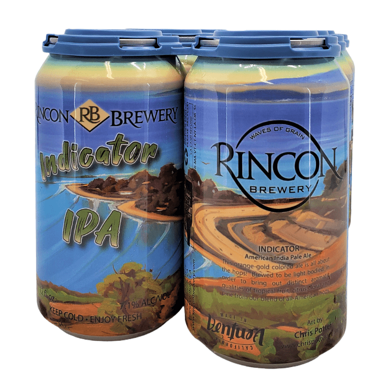 Rincon Brewery 'Indicator' IPA Beer 6-Pack - ForWhiskeyLovers.com