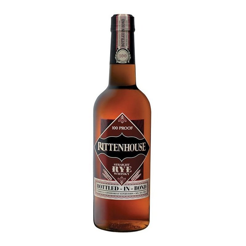 Rittenhouse Bottled In Bond 100 Proof Straight Rye Whisky - ForWhiskeyLovers.com