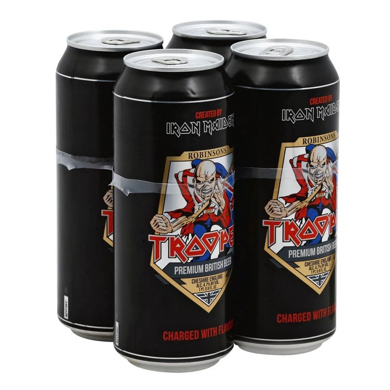 Robinsons Trooper Iron Maiden Ale Beer 4-Pack - ForWhiskeyLovers.com