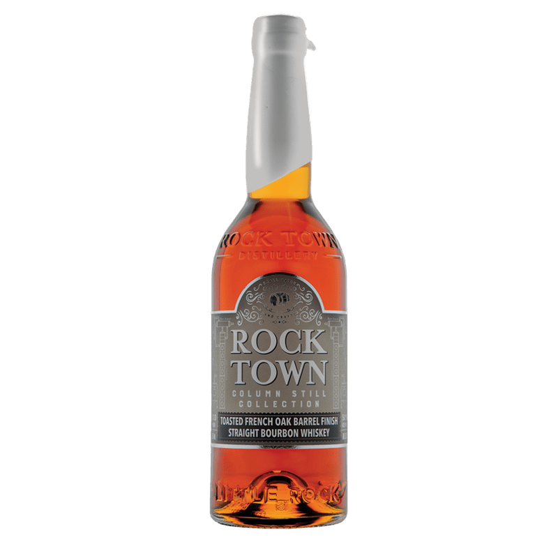 Rock Town Column Still Collection 'Toasted French Oak Barrel Finish' Straight Bourbon Whiskey - ForWhiskeyLovers.com